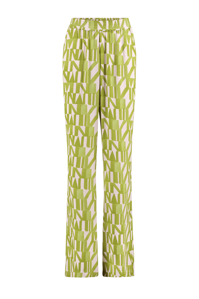 Broek grafische print