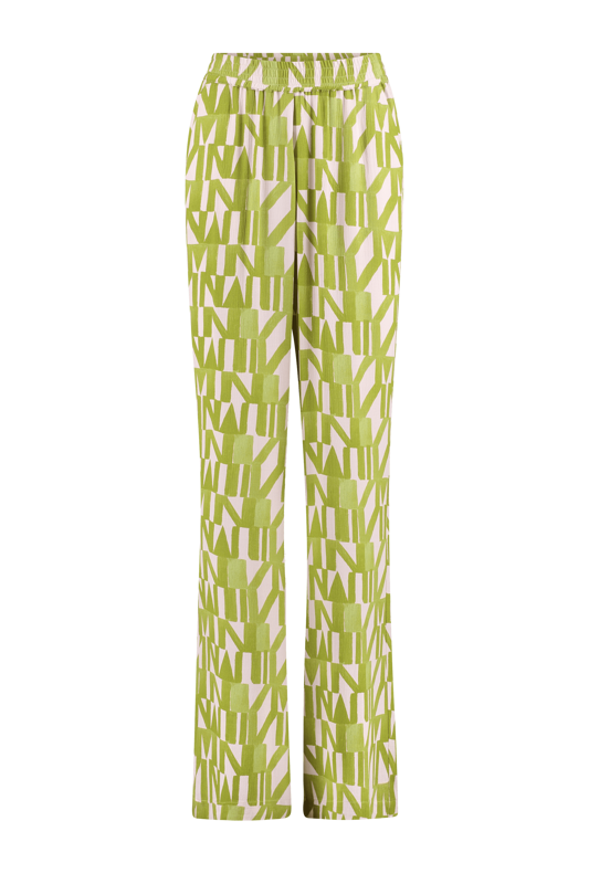 Broek grafische print