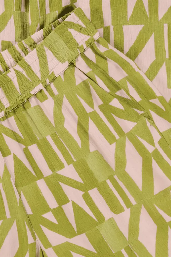 Broek grafische print
