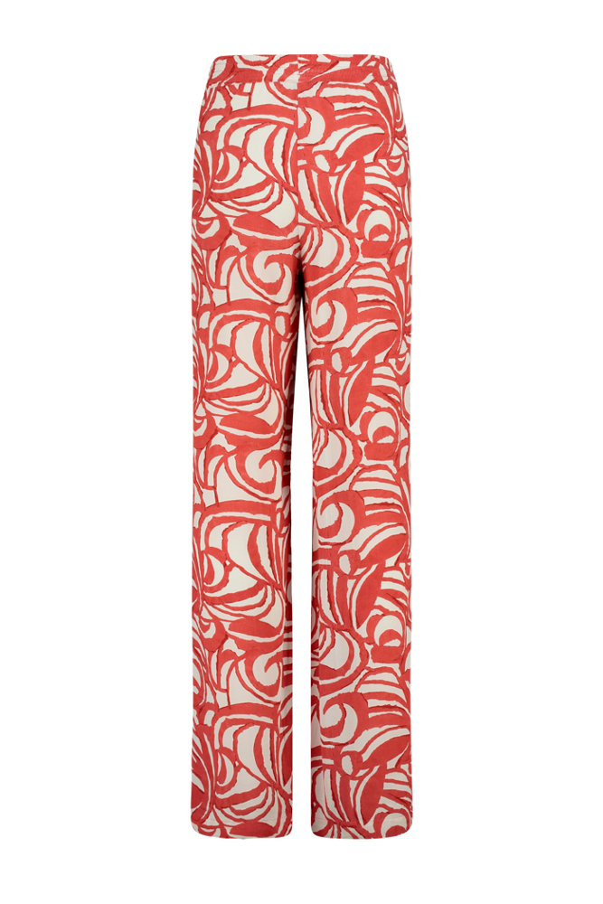 Pull-on broek met print