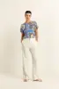 Broek stretch linnenmix