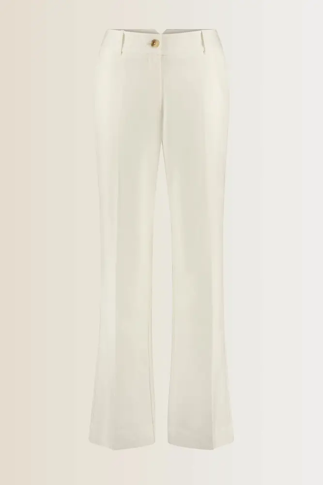 Broek stretch linnenmix