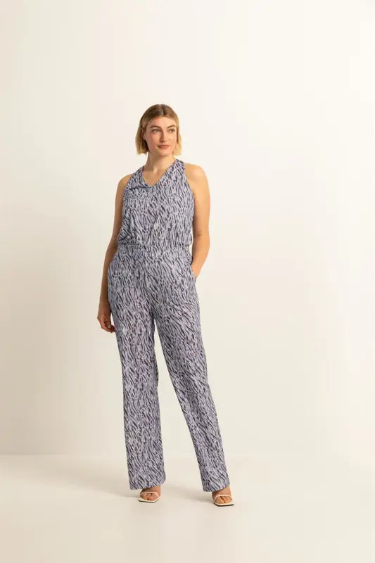 Broek multicolour print