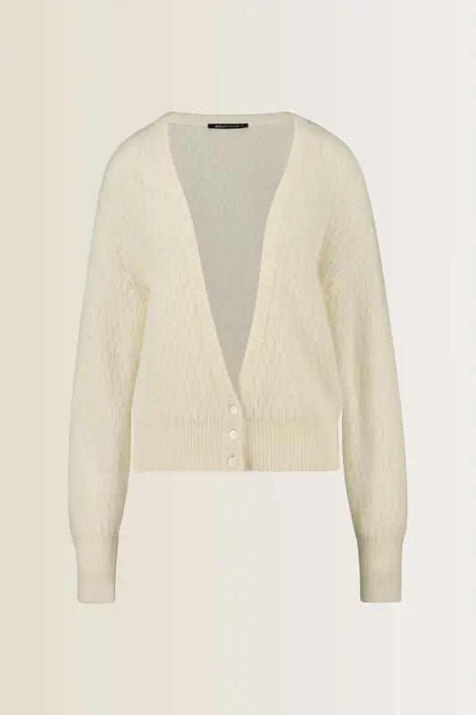 Kort vest alpaca wolmix