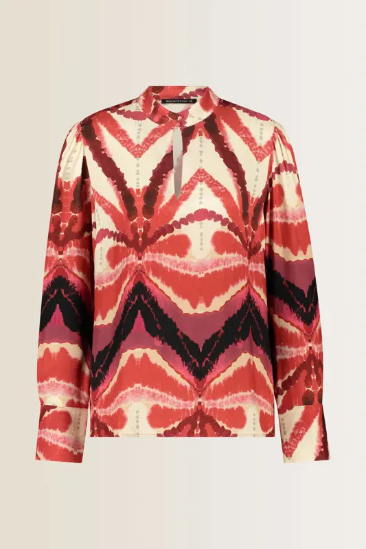 Blousetop met print
