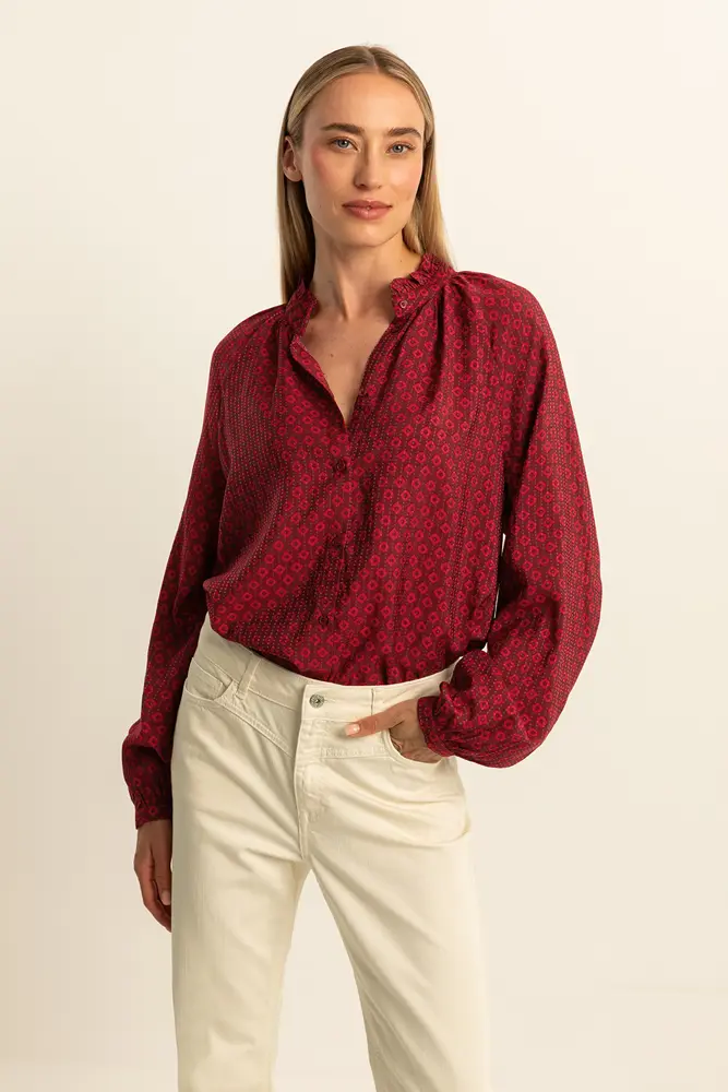 Blouse met print