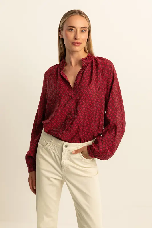 Blouse met print