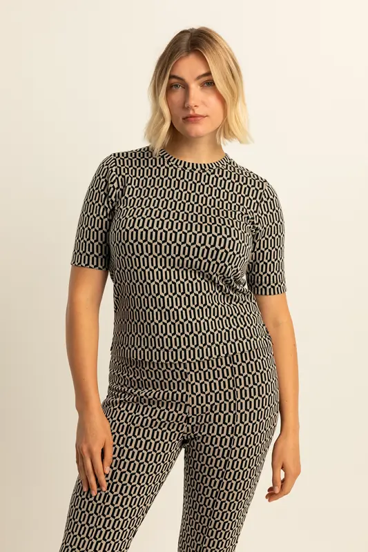 Top jacquard design
