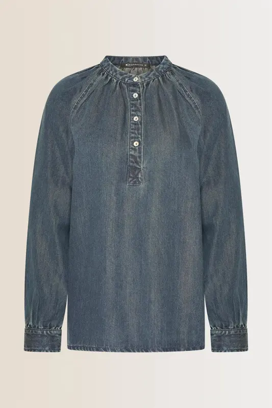 Denim blouse