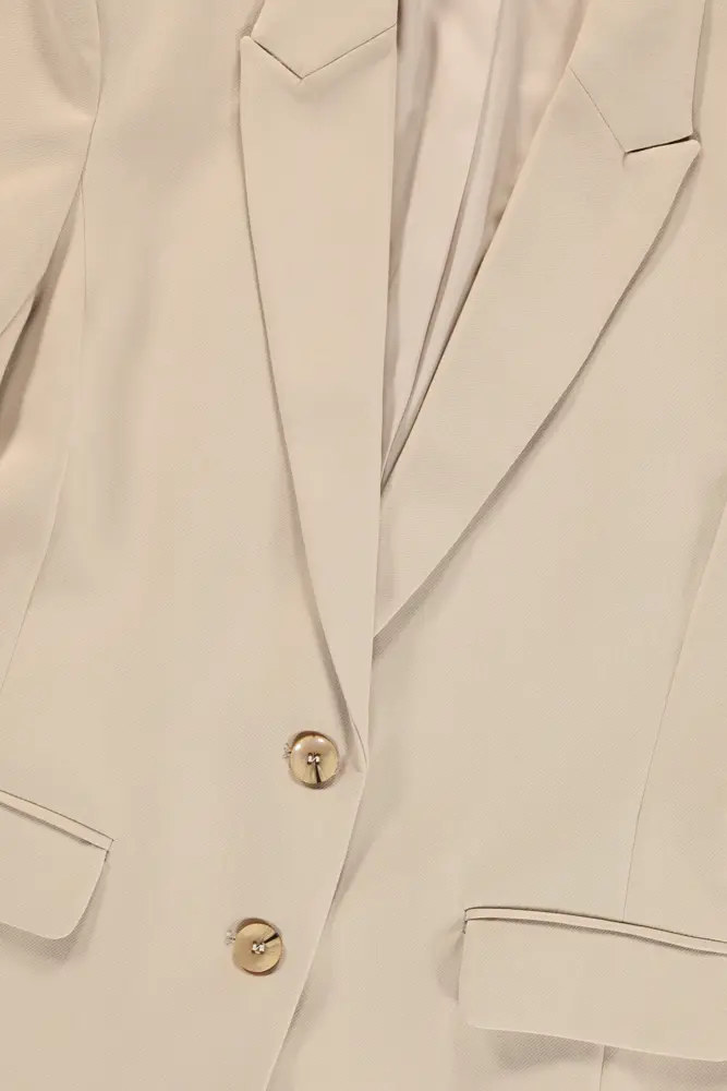 Basis blazer crêpe