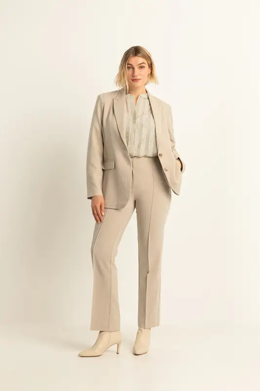 Basis broek crêpe