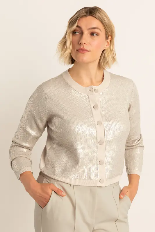 Pailletten vest
