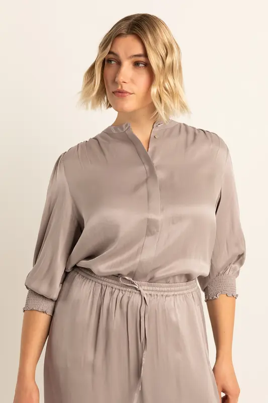 Blouse satijnglans