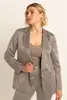 Satijnachtige blazer