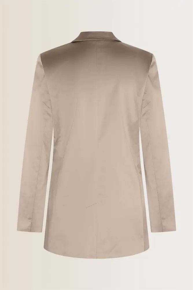 Satijnachtige blazer