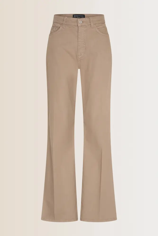 Flared broek met hoge taille