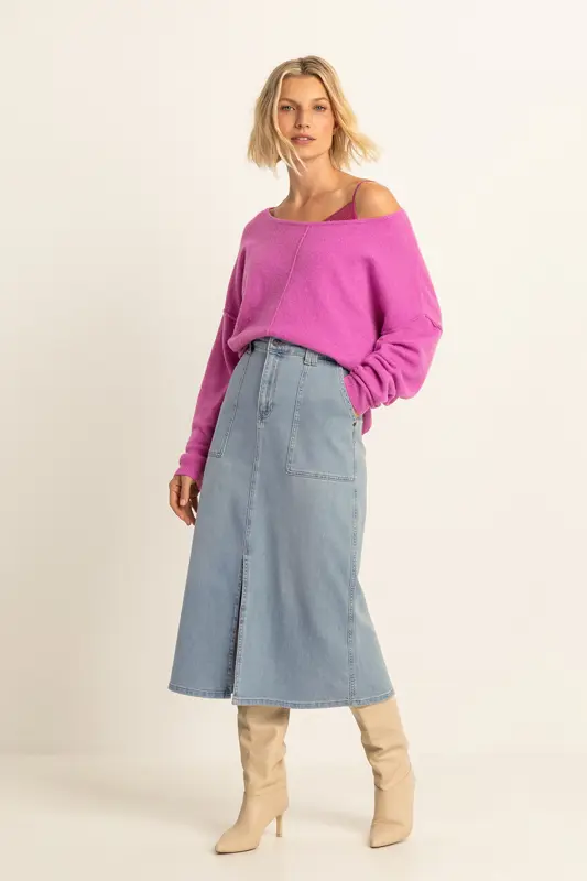 Denim rok