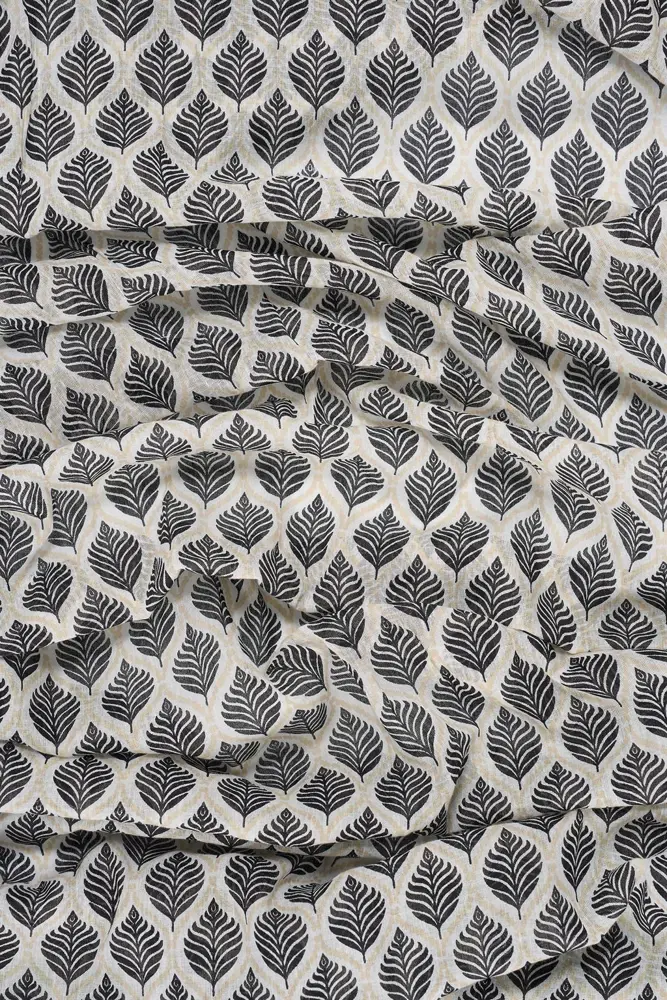 Shawl met grafische print