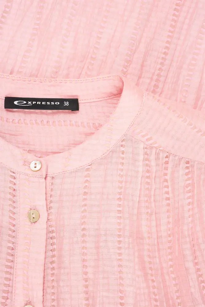 Blouse met pofmouwen