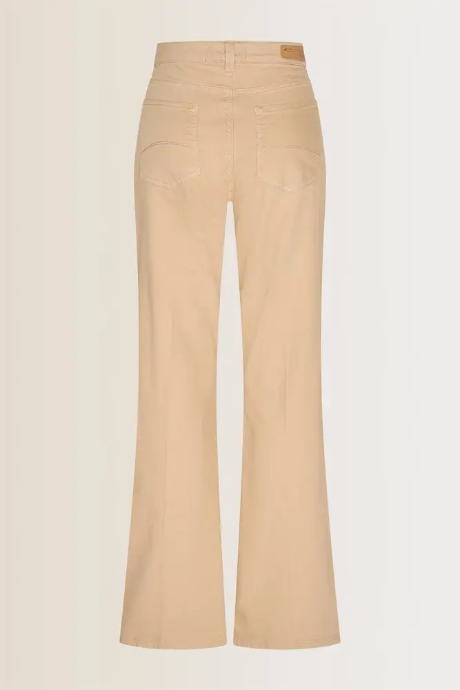 Flared broek met hoge taille