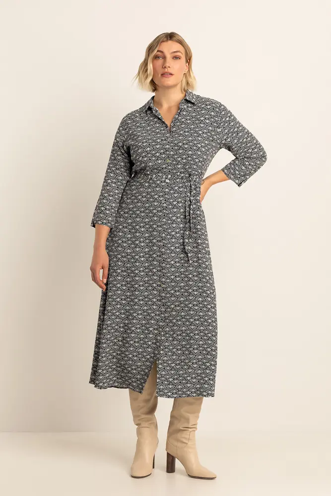Maxi jurk met print