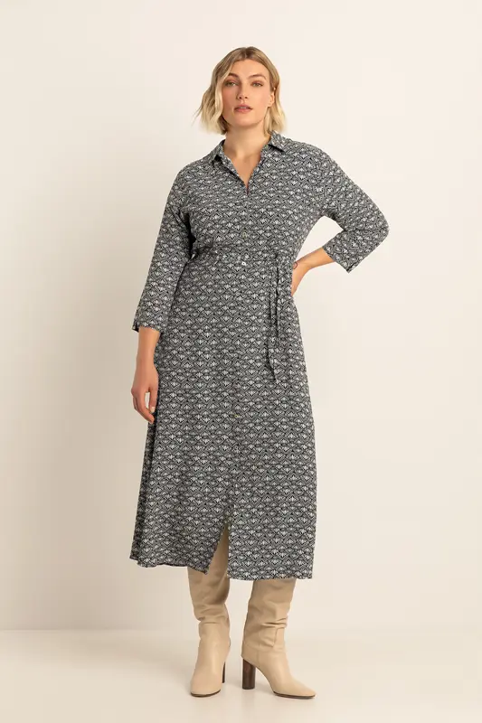 Maxi jurk met print