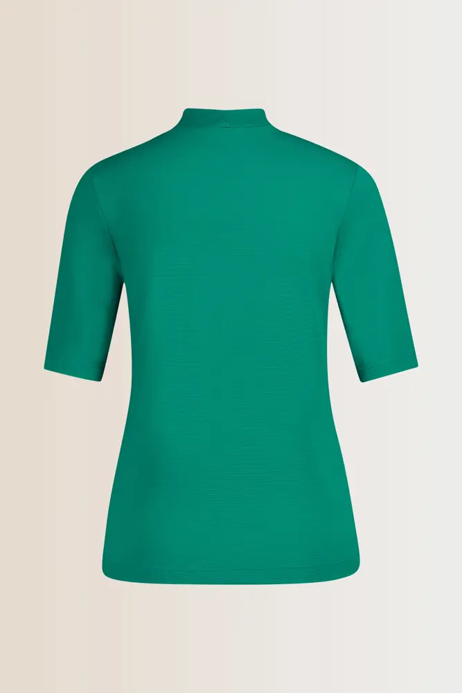 Top met mock neck
