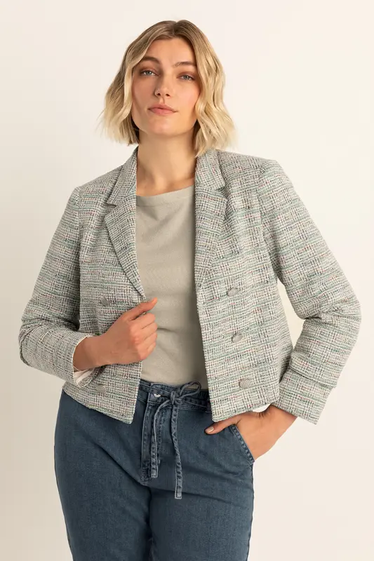 Bouclé blazer