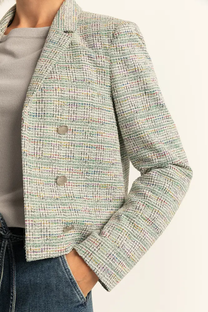 Bouclé blazer