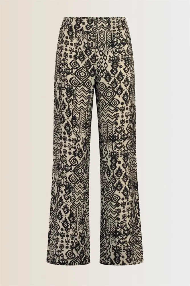 Broek met print