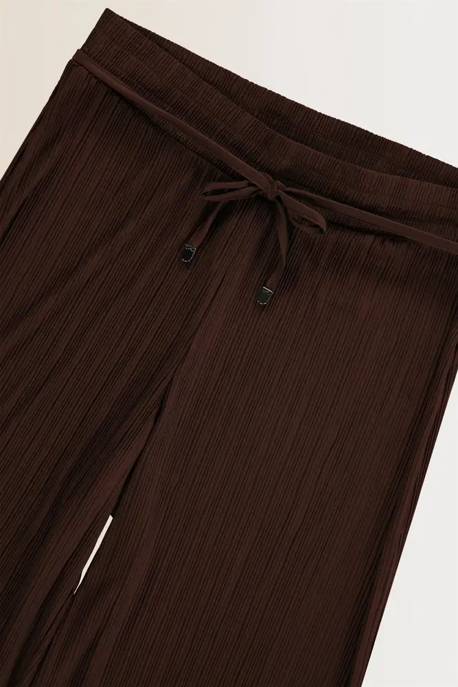 Plissé broek