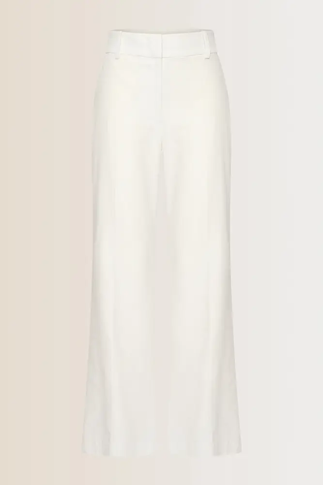Linnen-mix broek