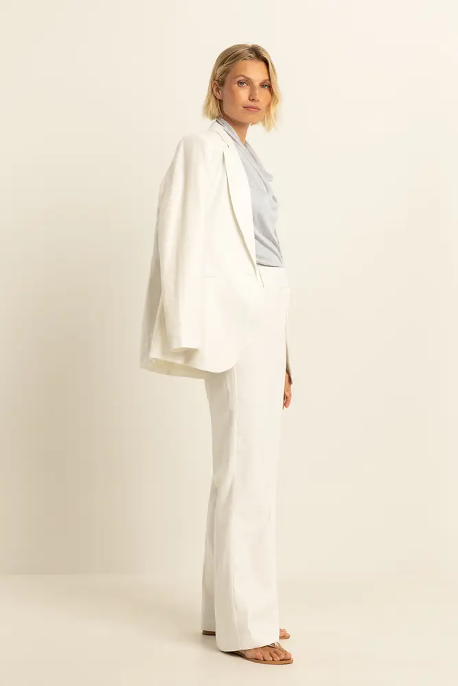 Linnen-mix broek