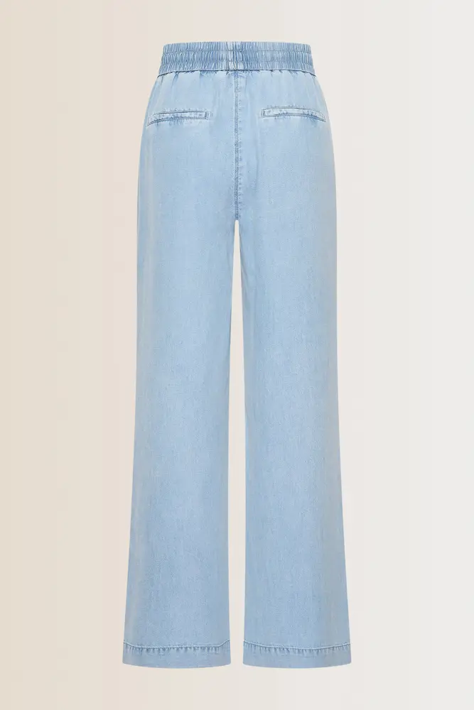 Soepelvallende broek