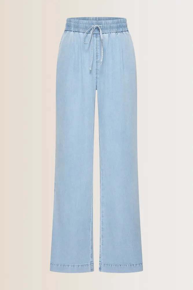 Soepelvallende broek