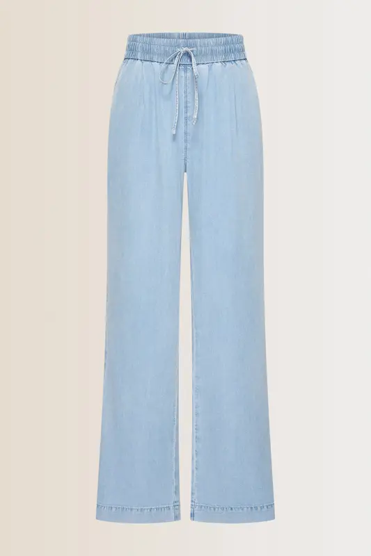 Soepelvallende broek