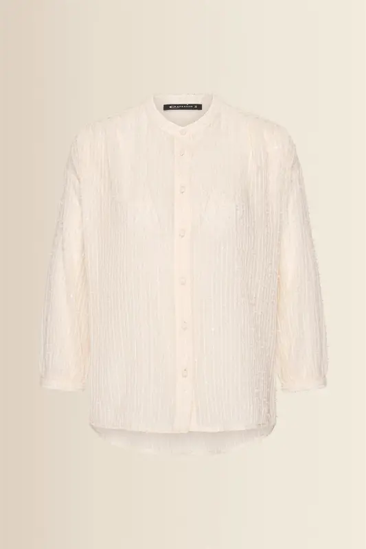 Blouse met paillettendetails