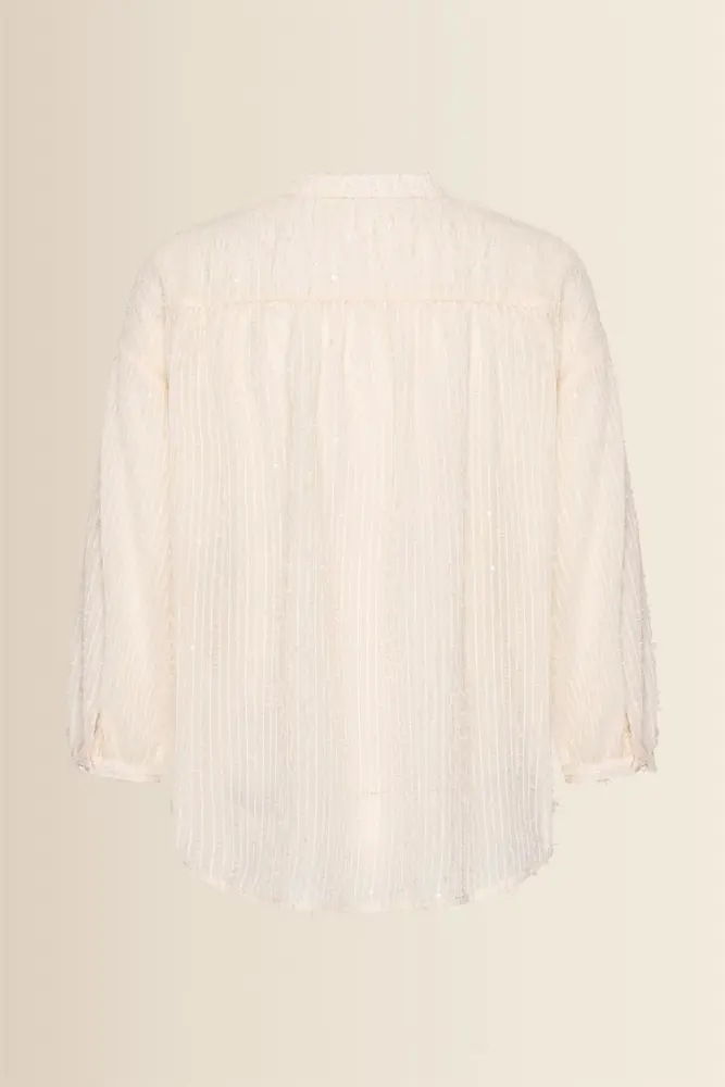 Blouse met paillettendetails