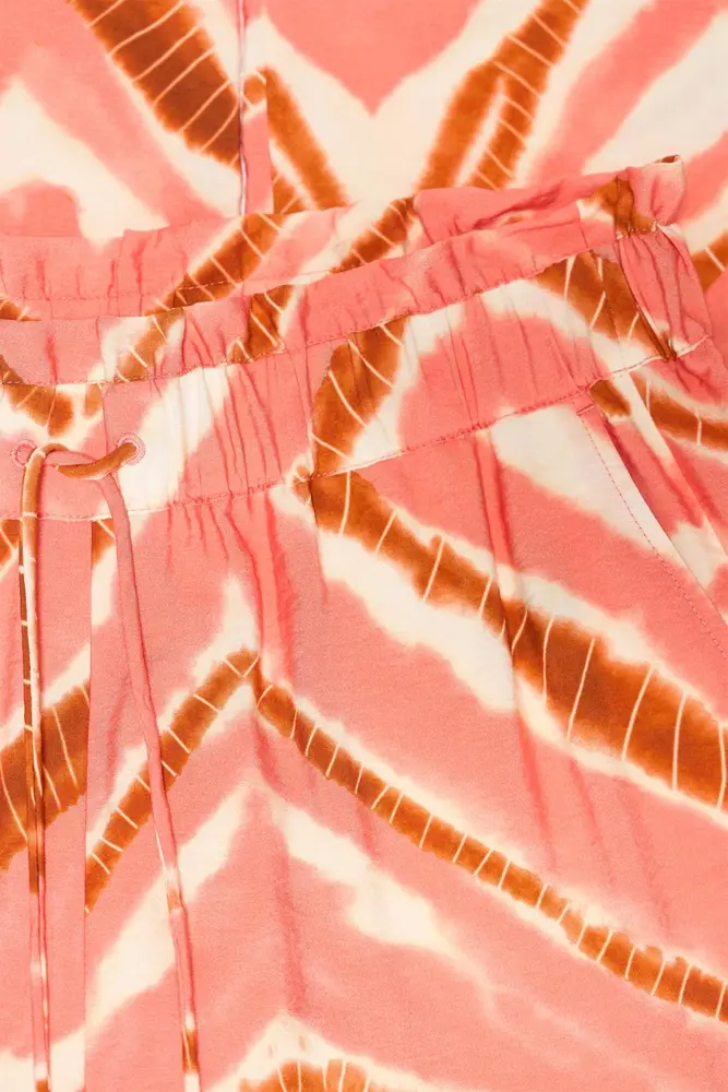 Wijde broek met print