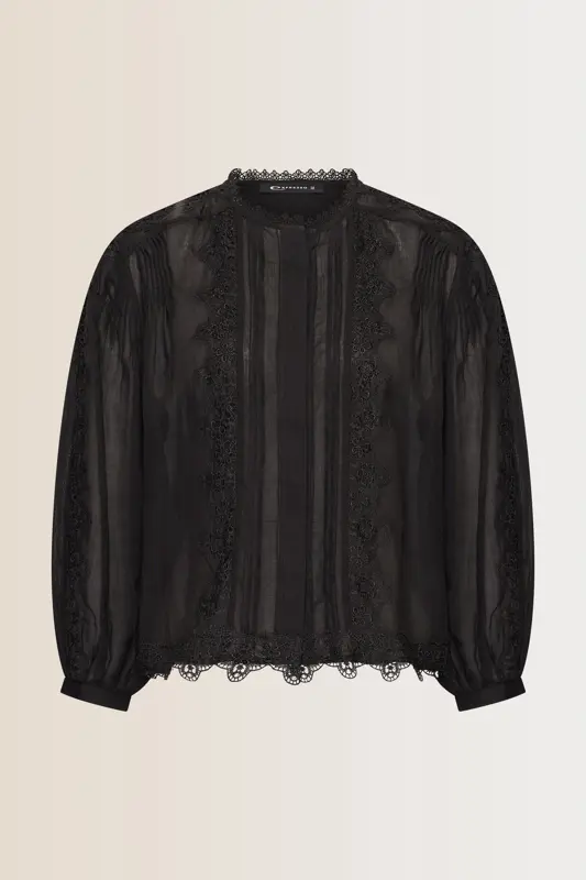 Blouse met kant