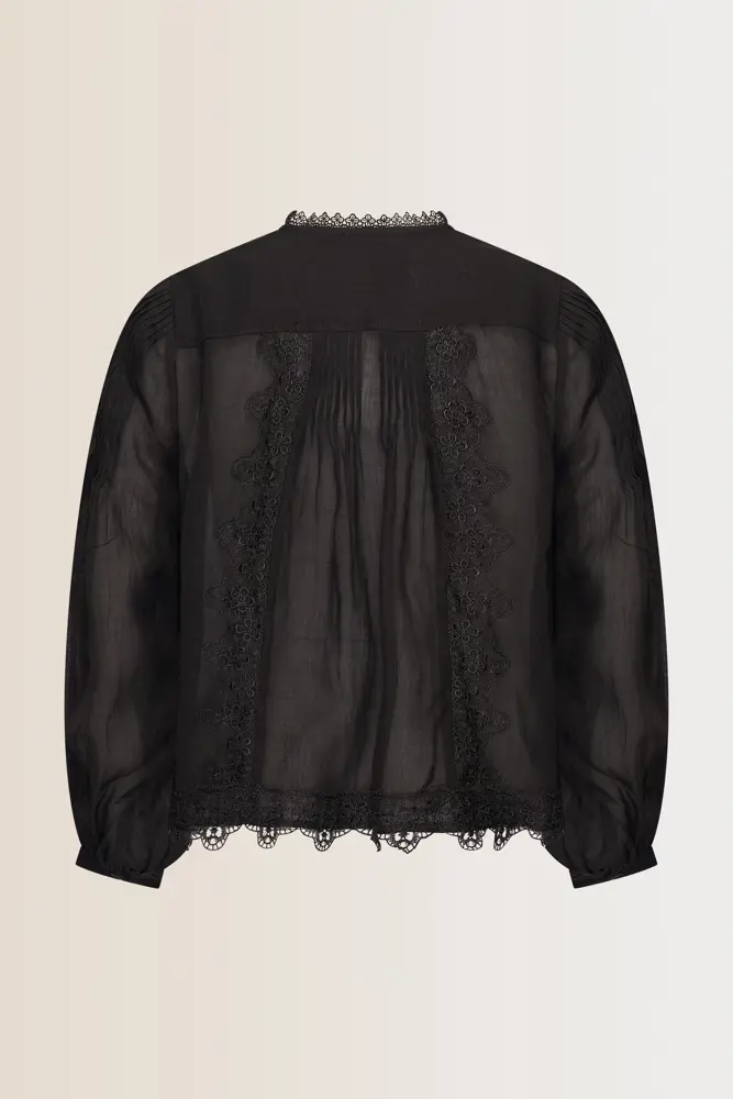 Blouse met kant