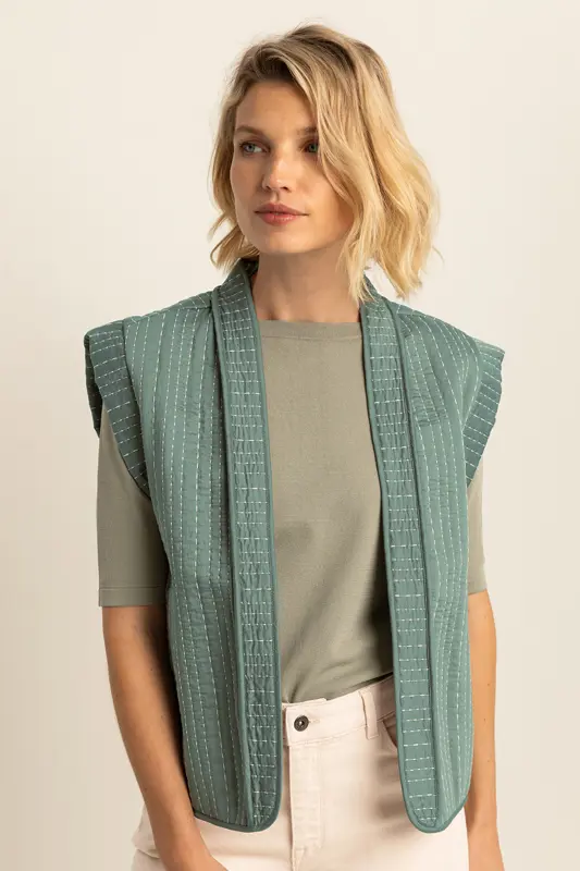 Gewatteerd gilet