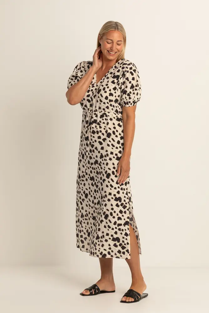 Luipaardprint jurk