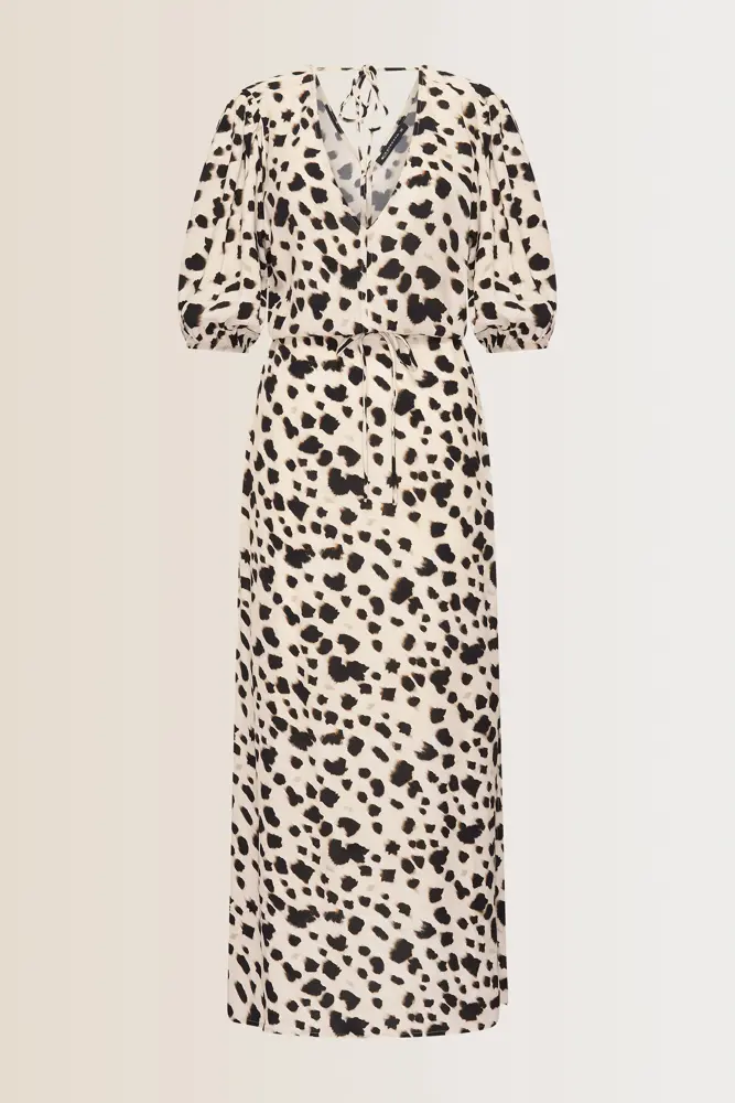 Luipaardprint jurk