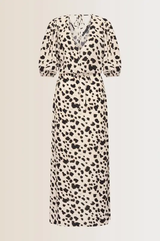 Luipaardprint jurk