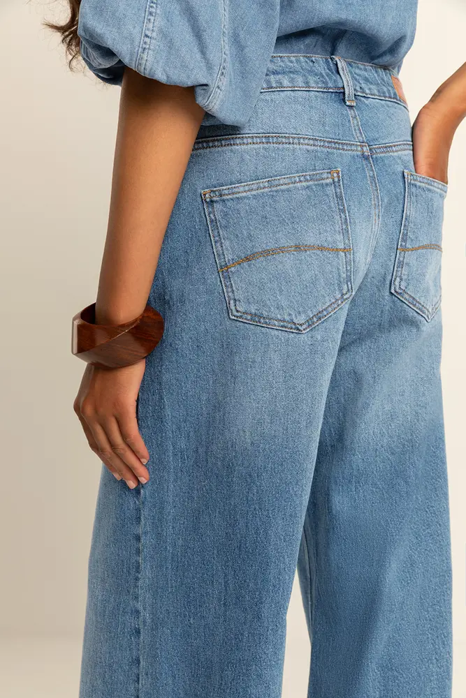 Wijde jeans