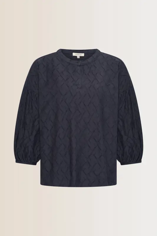 Blouse met structuur