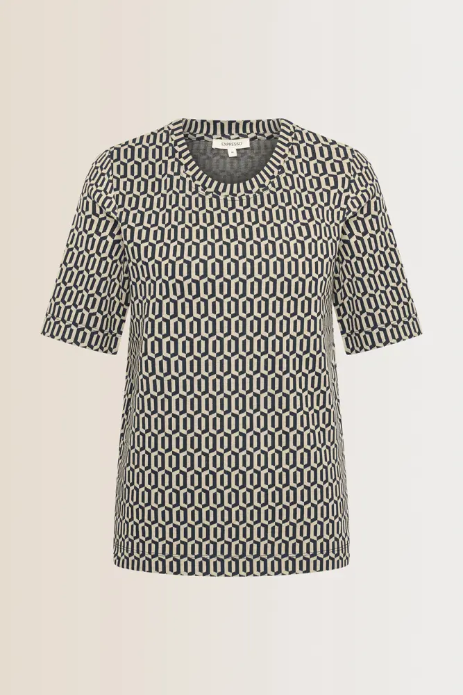 Jacquard T-shirt