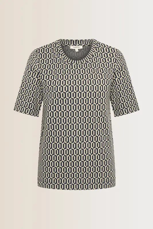 Jacquard T-shirt