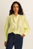 Blouse met pofmouwen